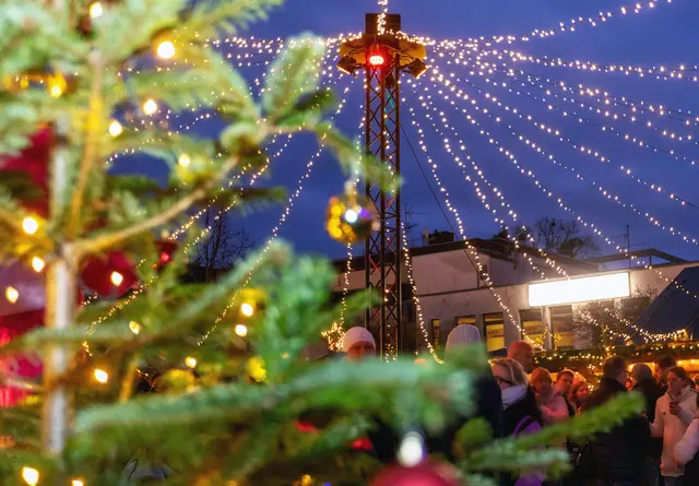 Das Refrather Weihnachtsdorf ist bis 23. Dezember geöffnet. Foto: Axel König