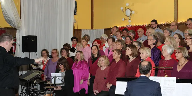 Gemeinsam trugen die Chöre des MGV Rheidt ihr Können vor.  | Foto: MGV