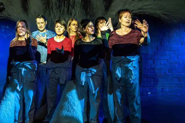 Das aktuelle Ensemble „AndersArt“ präsentiert aktuell sein Stück „Die Katze Eleonore“.

 | Foto: Studiobühne Siegburg