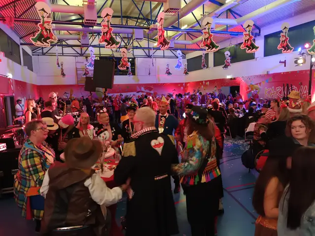 Super Stimmung bei "Raderdoll im Veedel" in der Mehrzweckhalle Troisdorf Friedrich-Wilhelms-Hütte