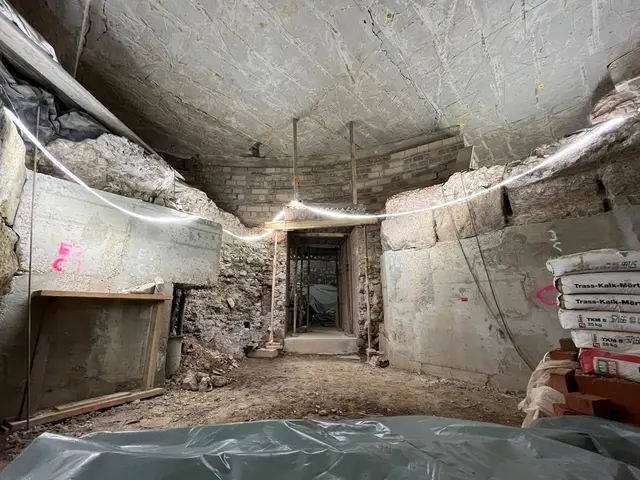 Durchbruch Apsis | Foto: Stadt Köln/Römisch-Germanisches Museum, Michael Wiehen