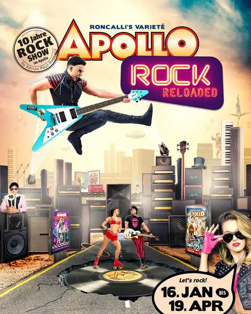 Foto: Fotos mit Genehmigung und Dank an Roncalli´s Apollo Varieté, Karina Hermsen und Archiv