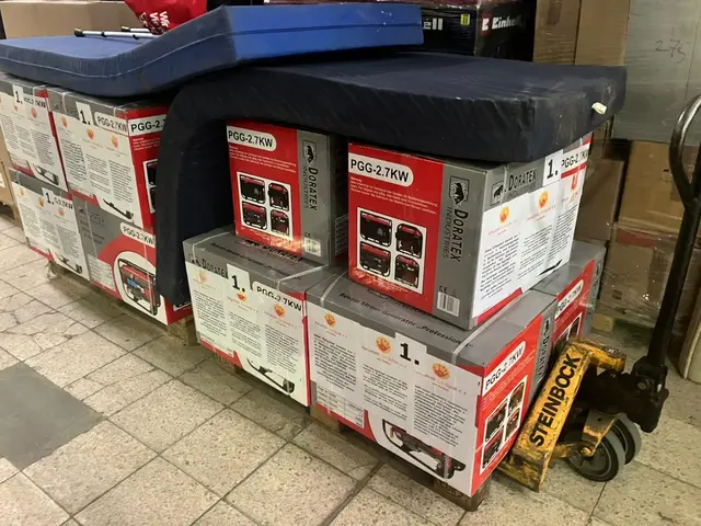 Die 15 Hilfeleistungseinheiten bestehen aus je einem Notstromaggregat, zwei Heizlüftern, einer Kabeltrommel, einer Kabellampe sowie einer aufladbaren Handlampe mit Lademöglichkeit und Powerbank. | Foto: Hilfsgruppe Eifel und Rumänien-Sunshine