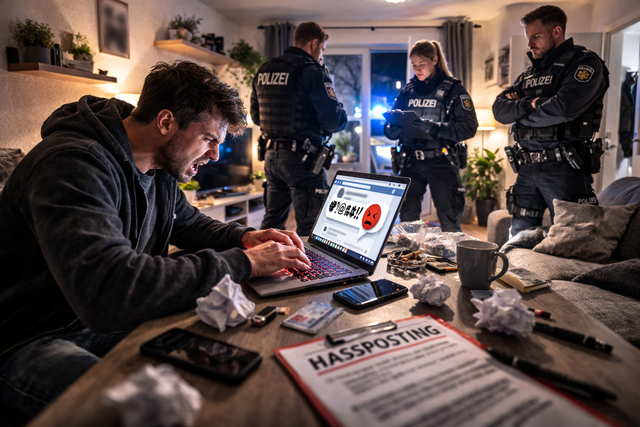 Das Bild zeigt nicht den realen Tatort oder Beteiligte. Symbolbild KI-generiert, kein echtes Foto. | Foto: KI-generiert mit ChatGPT/OpenAI