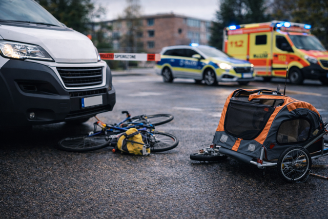 Das Bild zeigt nicht den realen Unfallort oder Beteiligte. Symbolbild KI-generiert, kein echtes Foto. | Foto: KI-generiert mit ChatGPT/OpenAI