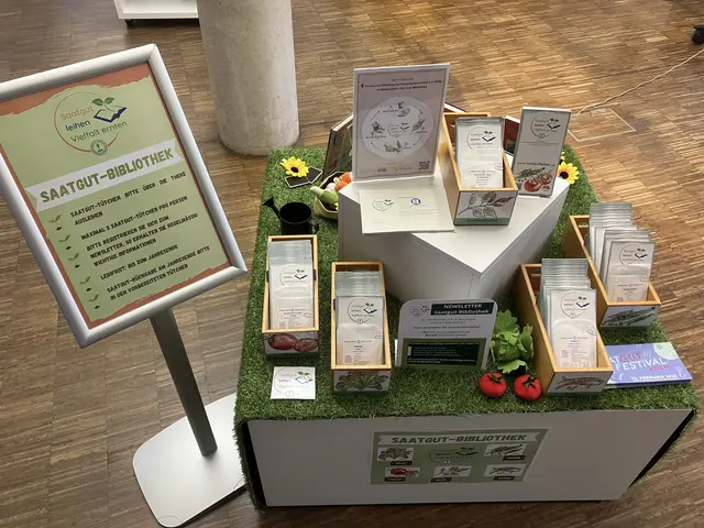 Die Saatgutbibliothek ist gestartet.  | Foto: Stadtbibliothek