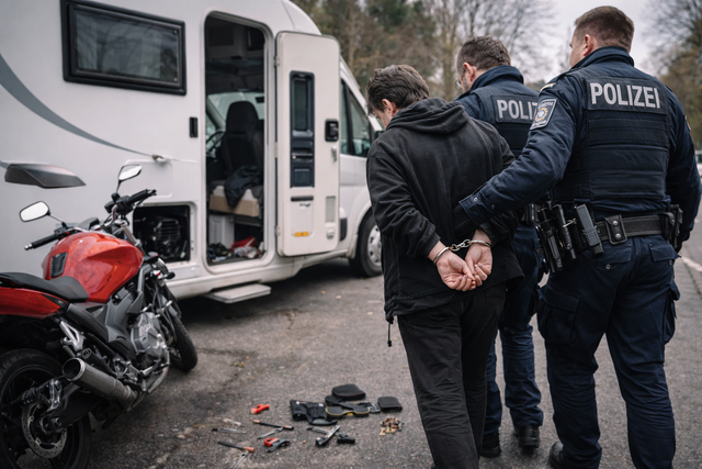 Das Bild zeigt nicht den realen Tatort oder Beteiligte. Symbolbild KI-generiert, kein echtes Foto. | Foto: KI-generiert mit ChatGPT/OpenAI
