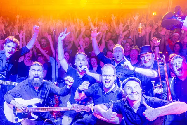 The Slapstickers garantieren eine energiegeladene Performance. | Foto: Foto Slapstickers