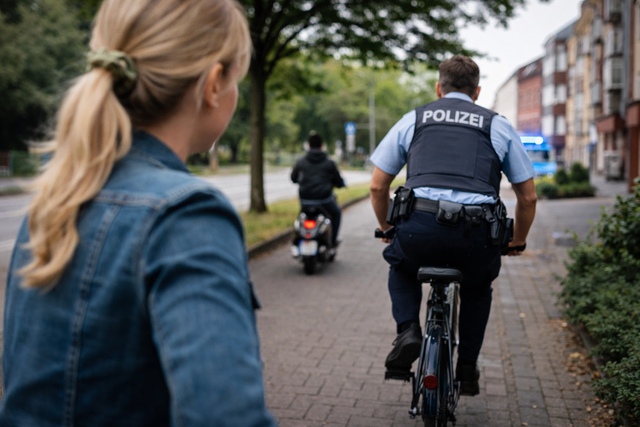 Das Bild zeigt nicht den realen Tatort oder Beteiligte. Symbolbild KI-generiert, kein echtes Foto. | Foto: KI-generiert mit ChatGPT/OpenAI