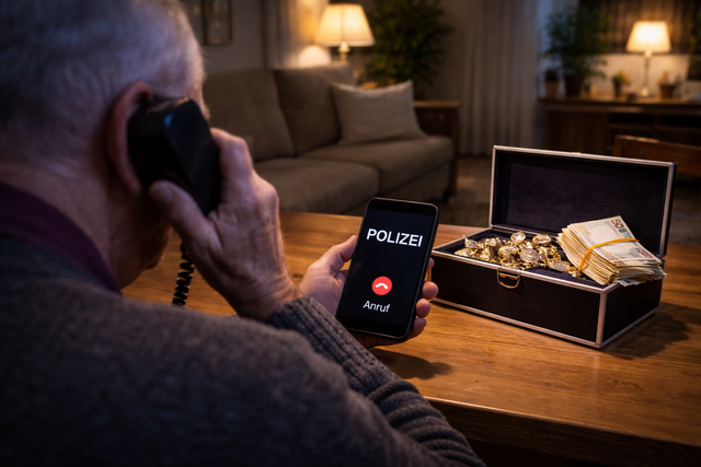 Das Bild zeigt nicht den realen Tatort oder Beteiligte. Symbolbild KI-generiert, kein echtes Foto. | Foto: KI-generiert mit ChatGPT/OpenAI