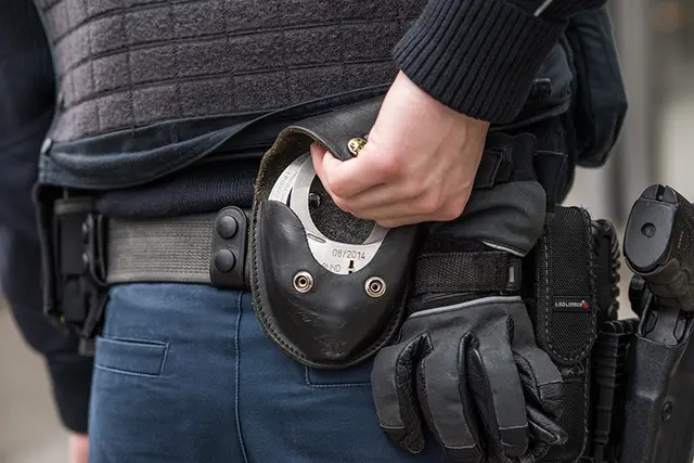 Symbolbild einer Festnahme. | Foto: Bundespolizei