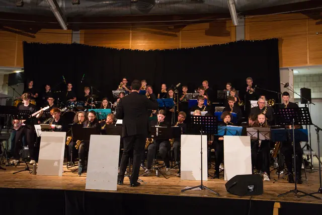 Die Big-Band in ihrem Element (Archiv) | Foto: Torsten Rabe