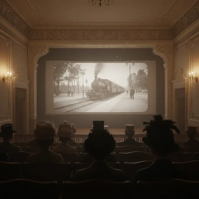 Der Film war in Köln 1896 noch kein billiges Volksvergnügen, sondern eher eine kostspielige technische Sensation: mit 50 Pfennig Eintritt war er für viele Arbeiter erschwinglich, aber allenfalls eine Ausnahme. | Foto: KI-generiert