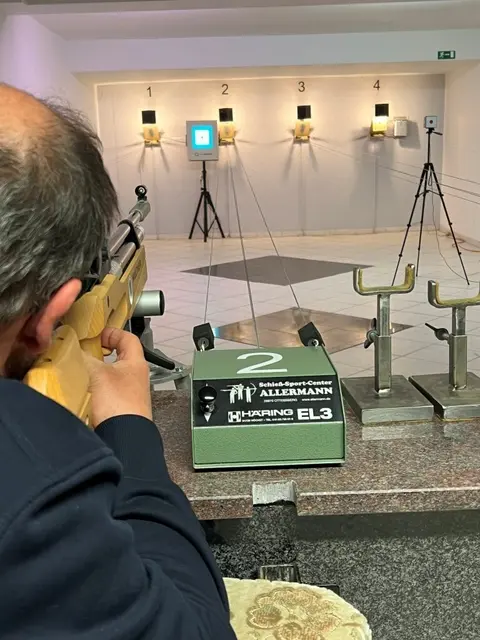 Bei der Premiere der Anlage kamen ausschließlich positive Rückmeldungen der Aktiven. Foto: Förderverein Schützen Biesfeld