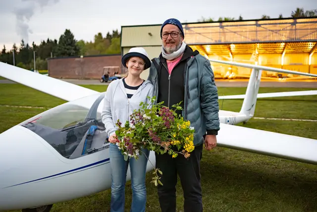 Lilija und Papa Bruno  | Foto: Luftsportclub Erftland e.V.