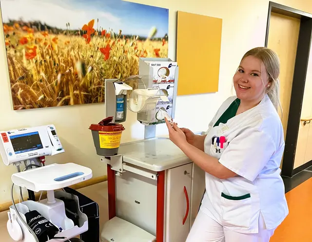 Sally Smith profitierte von der Projektwoche | Foto: Helios Klinik Wipperfürth