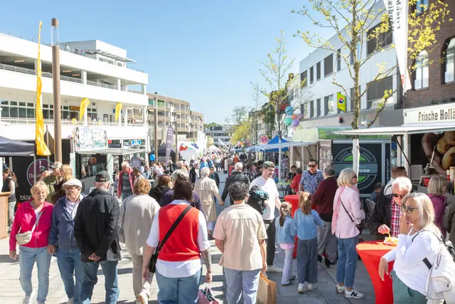 Am letzten April-Wochenende fand das zweitägige IBH-Frühlingsfest statt. Foto: Axel König