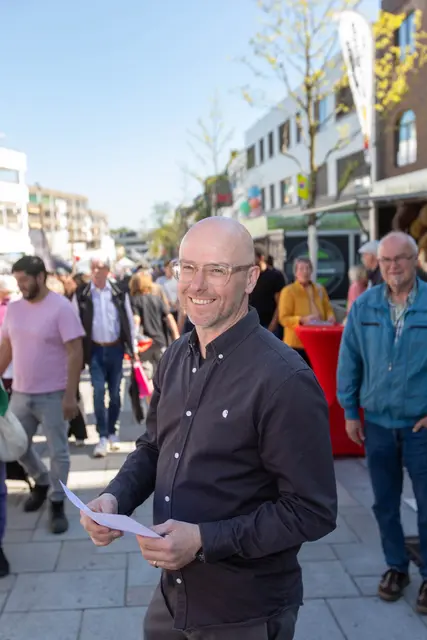 IBH-Vorsitzender Klaus Molitor freute sich über ein gelungenes Fest. Foto: Axel König