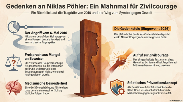 Zehn Jahre danach – und ein Stahlprofil aus Winnenden | Foto: Ricardo Kappel mit NotebookLM