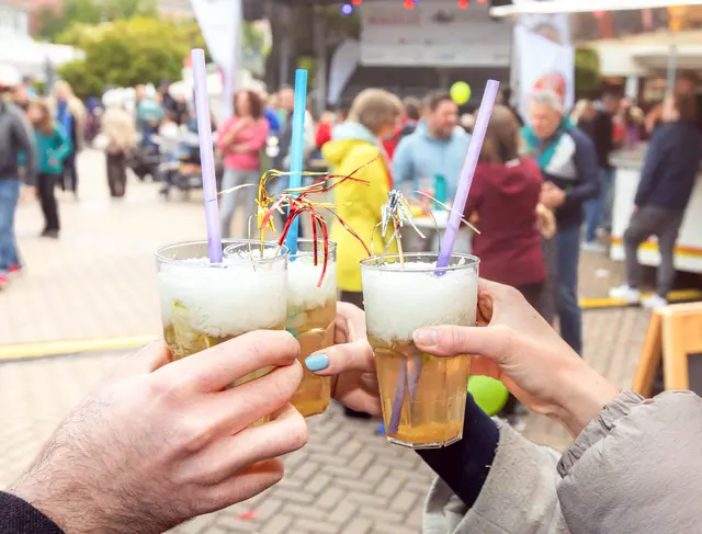 Cocktails in verschiedenen Variationen wurden angeboten. Foto: Axel König