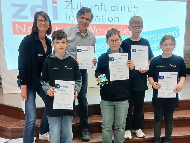 Die "Spacebölls" belegten einen 7. Platz. | Foto: Heinrich-Böll-Gymnasium