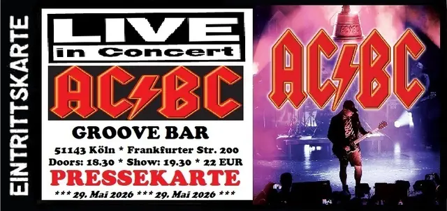Foto: Fotos mit Genehmigung und Dank an AC/BC, George Schindler, Groove Bar und Archiv