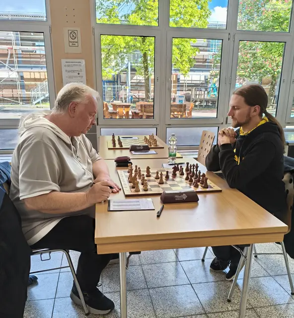 Dieter Hermes gegen Richard Schulz | Foto: SV Morsbach