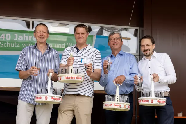 Lutz Tempel, Bernd Bulich, Erich Gussen und Matthias Großgarten | Foto: Bettina Koch