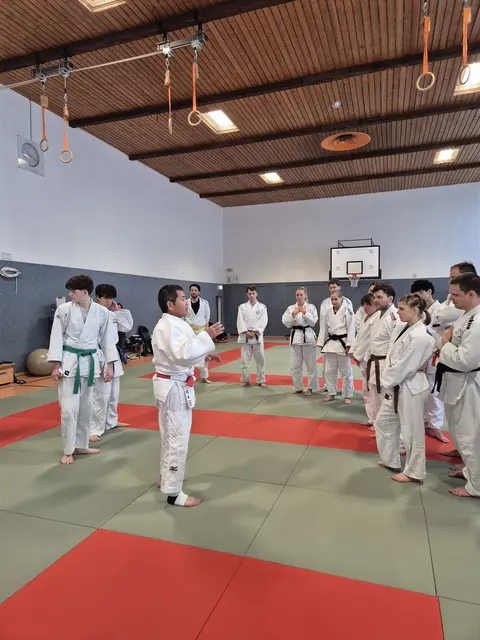 Sensei Kawamoto in Aktion. Foto: TV Bensberg