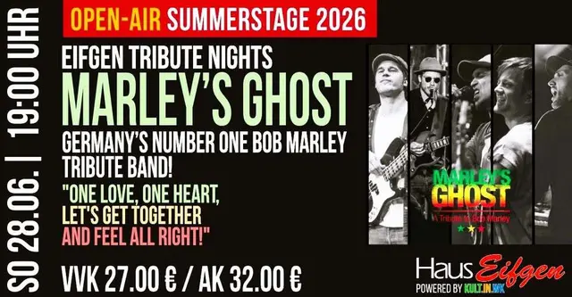 Foto: Fotos mit Dank und freundlicher Genehmigung von Marley´s Ghost, Haus Eifgen, Adrian Kunitz, Tamer Gunnar Eden und Archiv