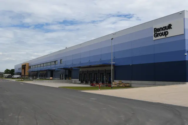 Das neue Logistikzentrum ist 24.000 Quadratmeter groß. | Foto: Foto Brodüffel