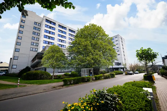 Außenansicht des St. Josef Hospitals in Troisdorf. | Foto: funsolutionS marketing & medien GmbH