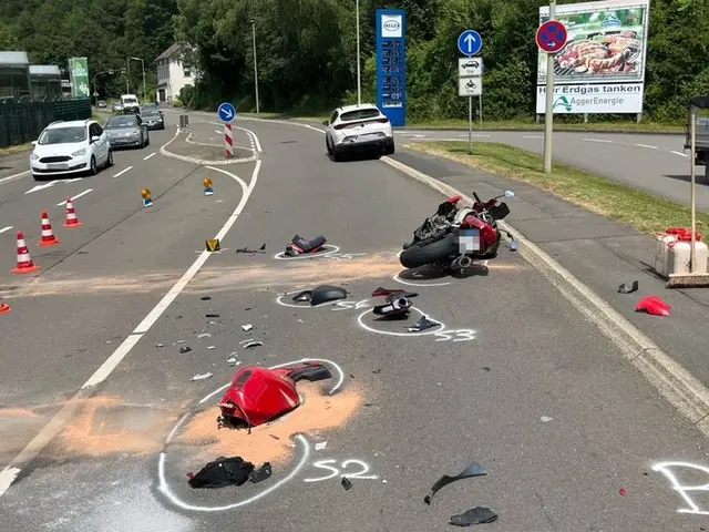 Unfall Alperbrück. | Foto: Kreispolizeibehörde Oberberg