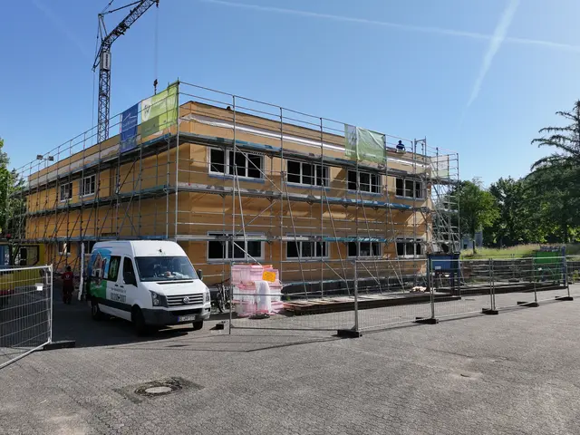 Der Ersatzbau. Foto: Immobilienmanagement, Stadt Overath
