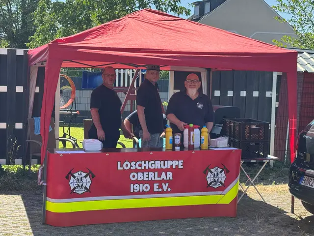 Der Stand der Löschgruppe Oberlar. | Foto: Veranstalter