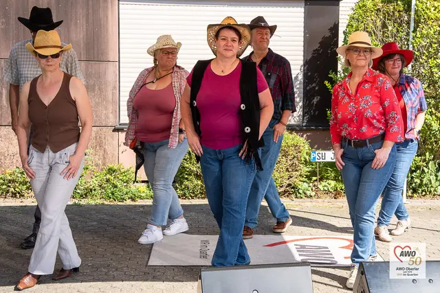 Die LINEDANCE „Allstars Western Oberlar“.


 | Foto: Udo Schumpe