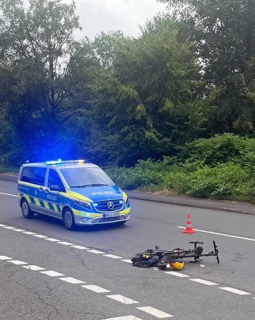 Unfall in Gummersbach. | Foto: Kreispolizeibehörde Oberberg