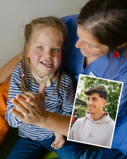 In der Zeitinsel, einer von nur drei Kinderpalliativstationen in Deutschland, versorgt ein multiprofessionelles Team schwerstkranke Kinder und Jugendliche. Kai Havertz gehört ab sofort zu den Unterstützern der Einrichtung. Foto: Klinikum Leverkusen / Kai Havertz-Stiftung