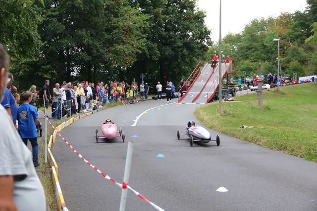 Auch die Elite-Klasse ist in diesem Jahr am Start des 7. Overather  Seifenkistencups. Foto: Lucas Lorenz