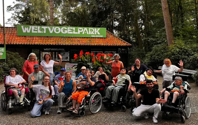Viel Spaß auch im Vogelpark Walsrode | Foto: Förderverein