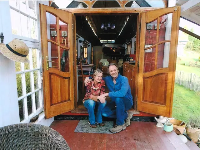 Martina Semmler und Frank Schrötter.  | Foto: Repro Schmidt