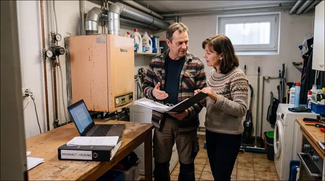 Alle sechs Monate sinken die Zuschüsse für den Heizungstausch, die förderfähigen Kosten für die erste Wohneinheit um jeweils 750 Euro. Wer früh plant, sichert sich also den höheren Anteil. Foto: txn/vzbv/KI