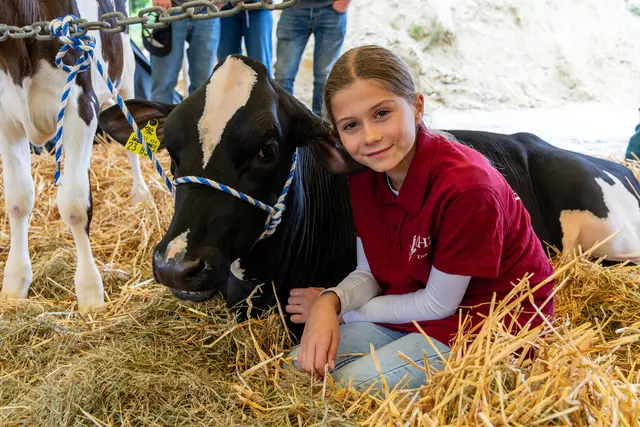Die Jungzüchterinnen und Jungzüchter begeisterten mit ihren Leistungen. Foto: Susanne Prothmann / Rheinisch-Bergischer Kreis