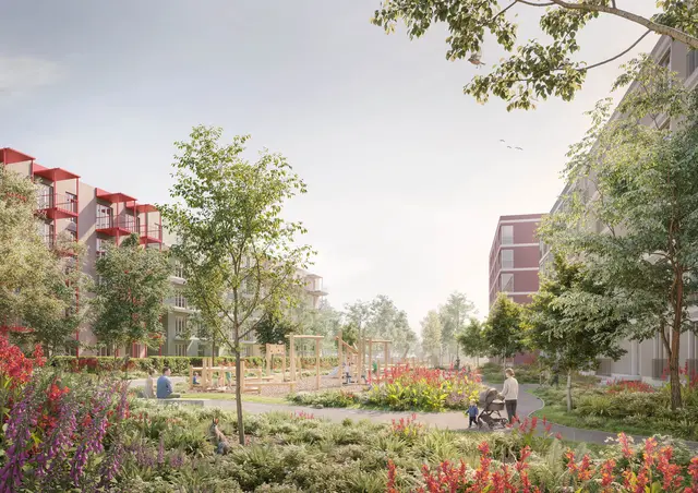 Foto: Vistualisierung: GAG Immobilien AG/Lorenzen Mayer Architekten