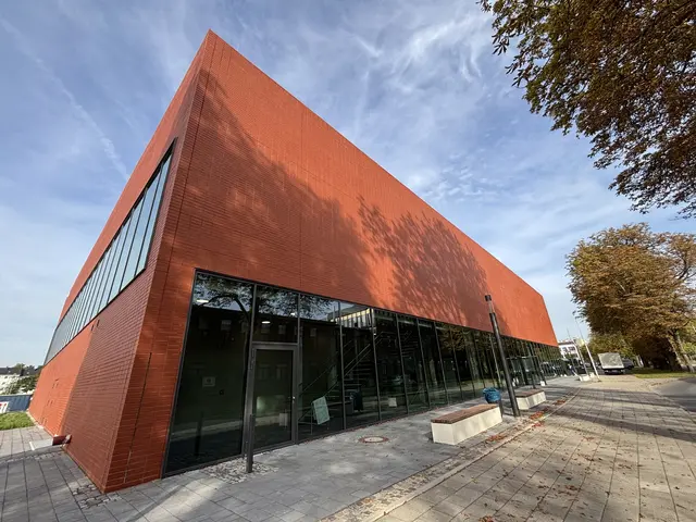 Die neue Dreifach-Sporthalle. Foto: Stadt Leverkusen