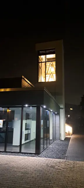 Der neue Glockenturm der Kirche. Foto: Kirchengemeinde Steinbüchel
