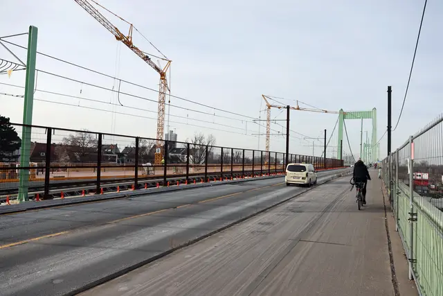 Die Mülheimer Brücke wird für eine Nacht gesperrt. | Foto: Nabil Hanano