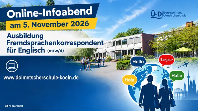Übersetzer- und Dolmetscherschule Köln am Campus der Rheinischen 